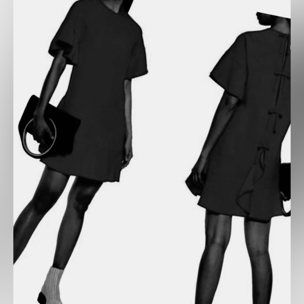 RED Valentino Black Mini Dress